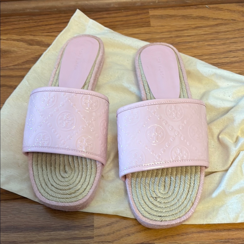 Tory Burch Pink Slide Sandals w/dust bag